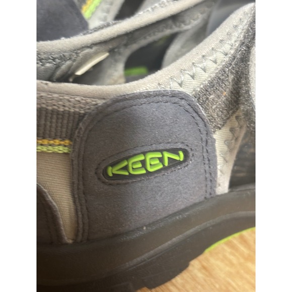 Keen KEEN Newport H2‎ Sandals Mens Size 7 Gray Green Strap Hiking Trail Shoes main image 4